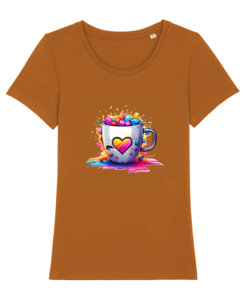 Graffiti Coffee  cup Roasted Orange