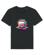 Graffiti Coffee  cup Tricou mânecă scurtă Unisex Rocker