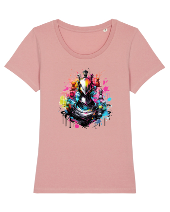 Graffiti chess piece Canyon Pink
