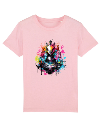 Graffiti chess piece Cotton Pink