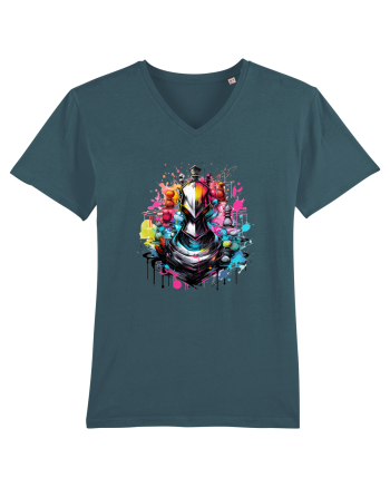 Graffiti chess piece Stargazer