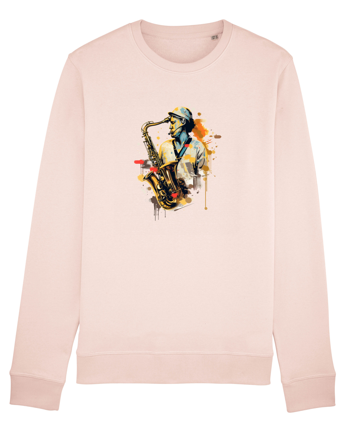 Bluză mânecă lungă Unisex Rise Candy Pink