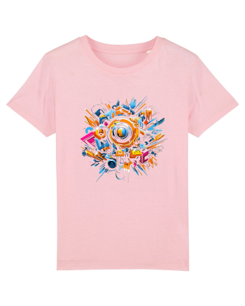 Urban Life Abstract Cotton Pink