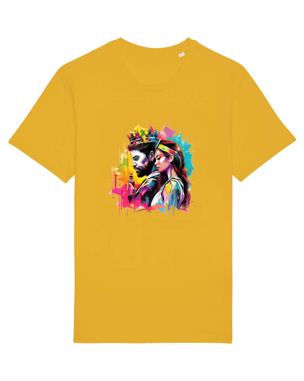 Tricou mânecă scurtă Unisex Rocker Spectra Yellow