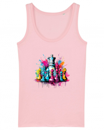 Urban Chess Cotton Pink