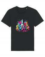 Urban Chess Tricou mânecă scurtă Unisex Rocker