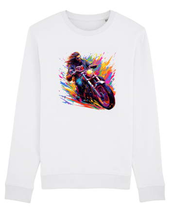 Biker Life White