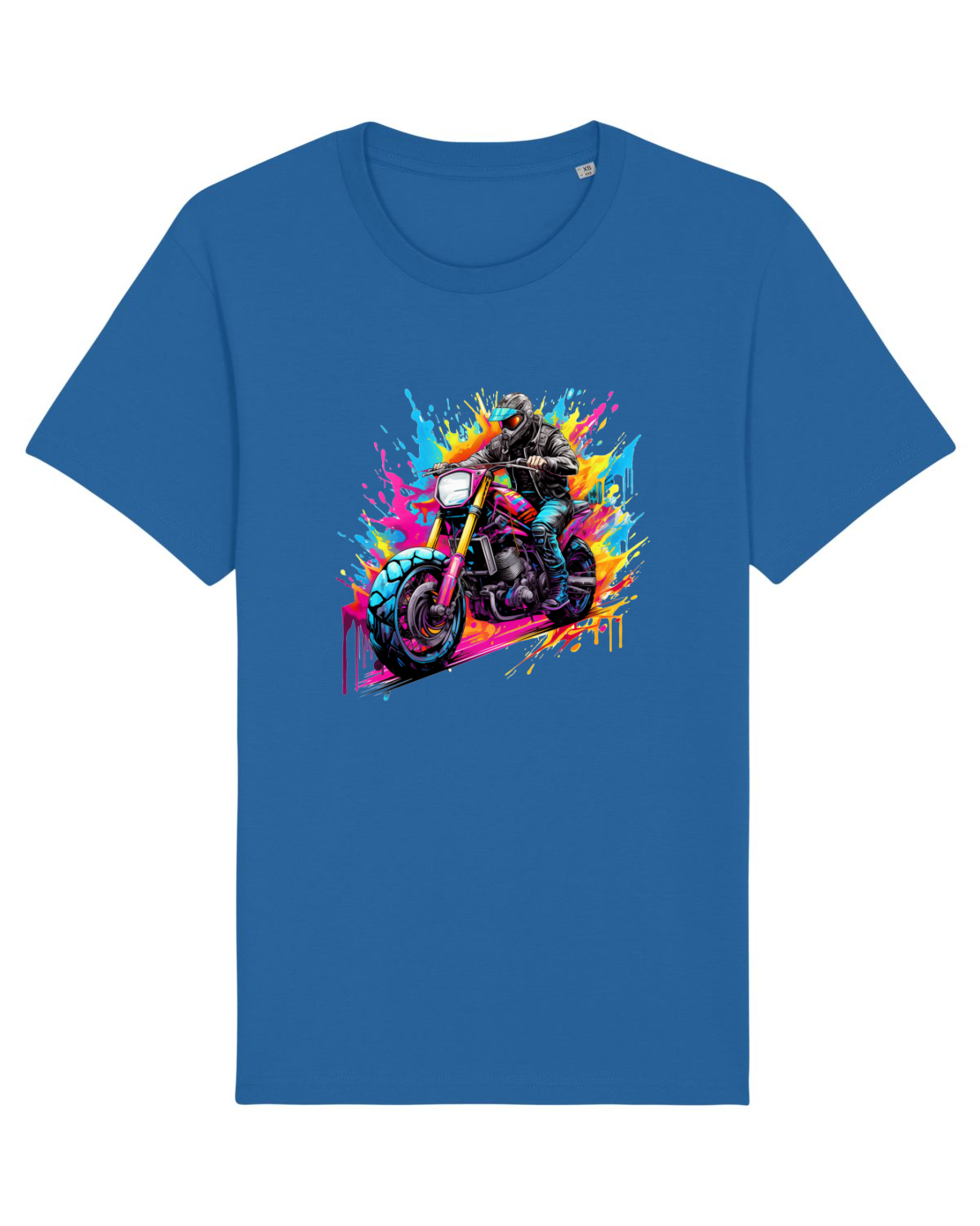 Tricou mânecă scurtă Unisex Rocker Royal Blue