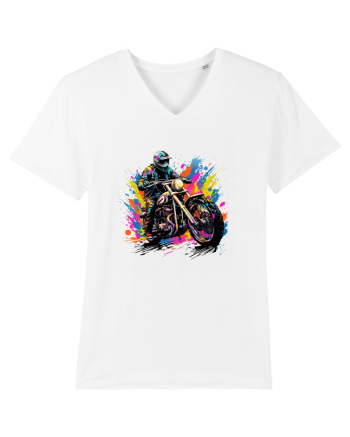 Biker Life White