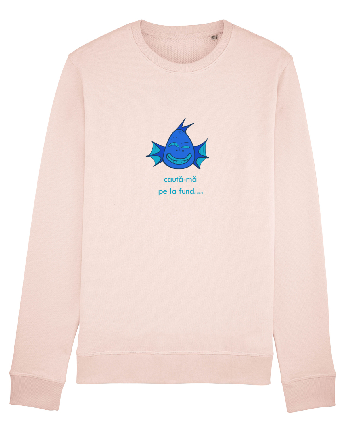 Bluză mânecă lungă Unisex Rise Candy Pink