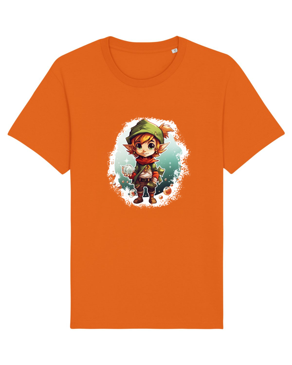 Tricou mânecă scurtă Unisex Rocker Bright Orange