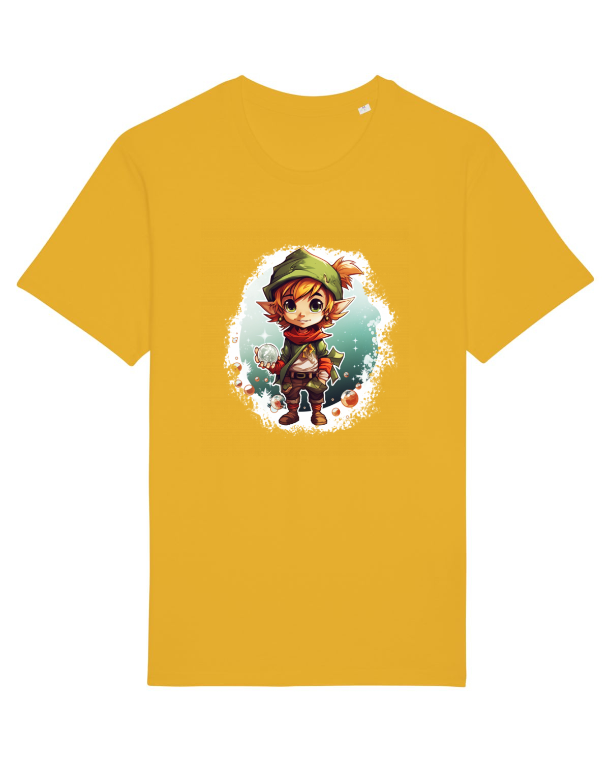 Tricou mânecă scurtă Unisex Rocker Spectra Yellow