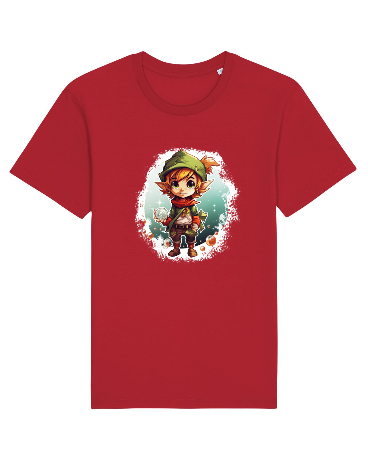 Tricou mânecă scurtă Unisex Rocker Red