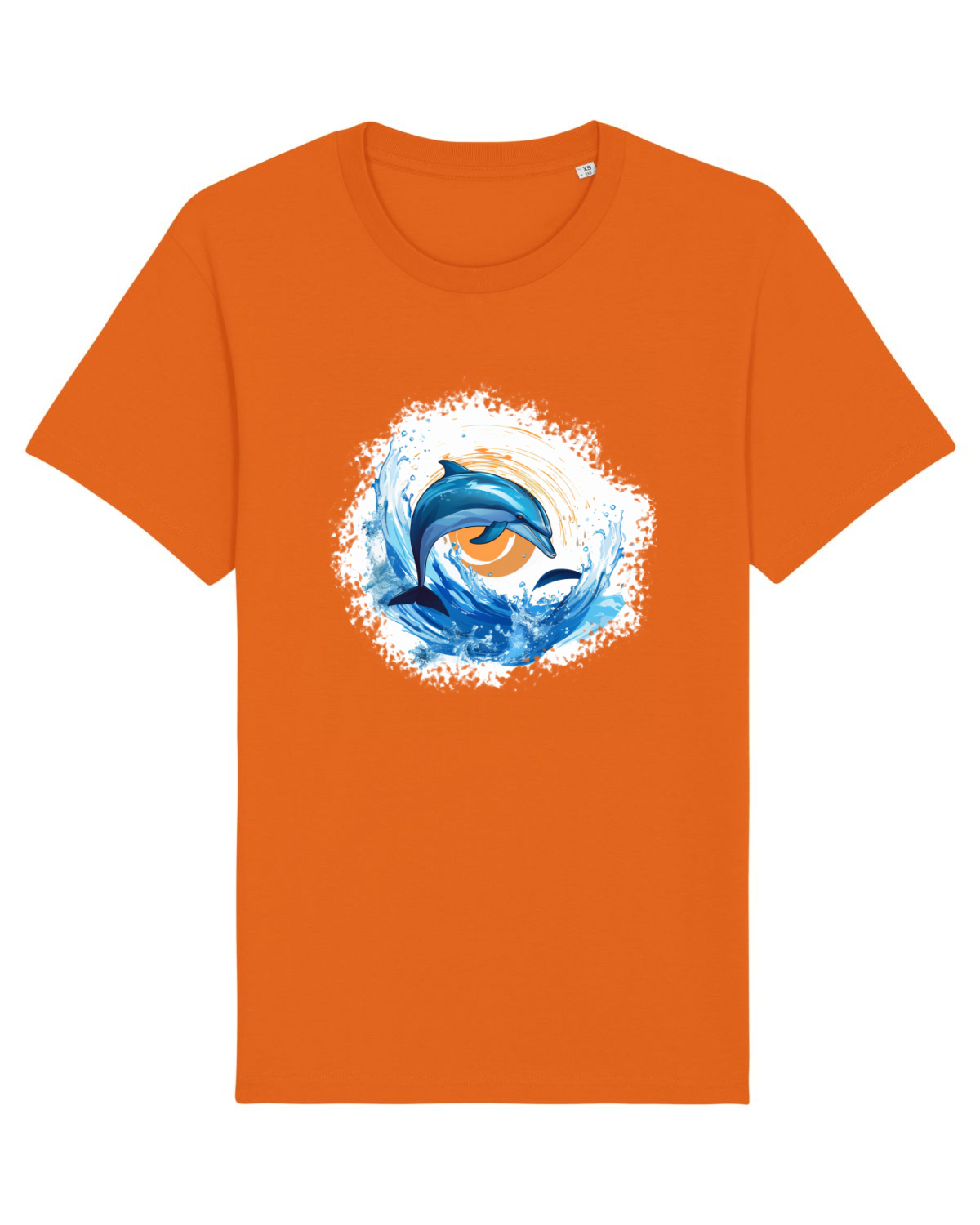 Tricou mânecă scurtă Unisex Rocker Bright Orange