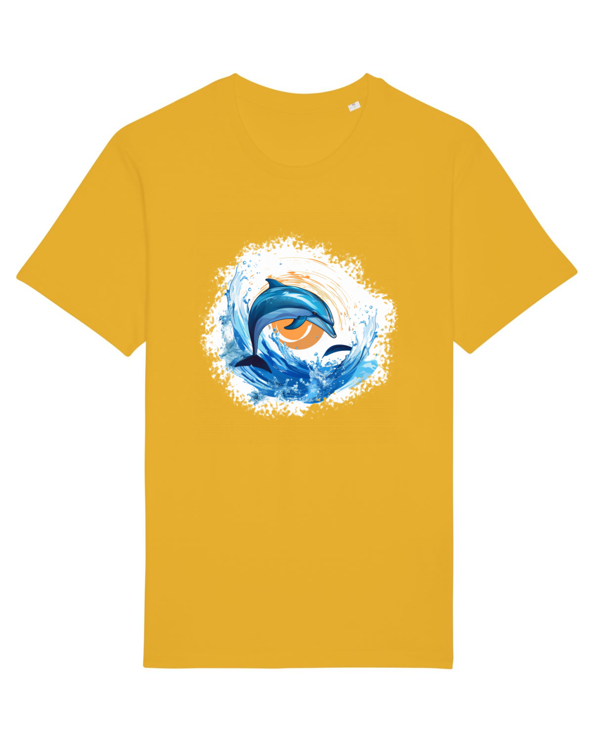 Tricou mânecă scurtă Unisex Rocker Spectra Yellow