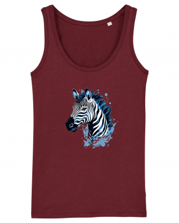 Sweet zebra Burgundy