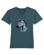 Sweet zebra Tricou mânecă scurtă guler V Bărbat Presenter