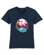 Sweet flamingo Tricou mânecă scurtă guler V Bărbat Presenter