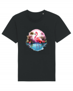 Sweet flamingo Tricou mânecă scurtă Unisex Rocker