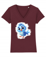 Sweet bird Tricou mânecă scurtă guler V Damă Evoker