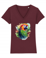 Sweet bird Tricou mânecă scurtă guler V Damă Evoker