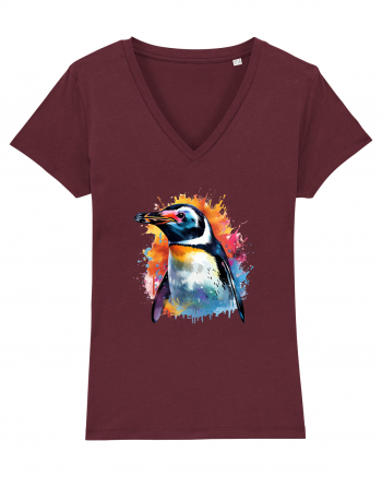 Sweet penguin Burgundy