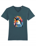 Sweet penguin Tricou mânecă scurtă guler V Bărbat Presenter