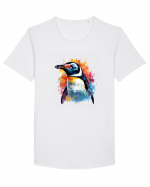 Sweet penguin Tricou mânecă scurtă guler larg Bărbat Skater