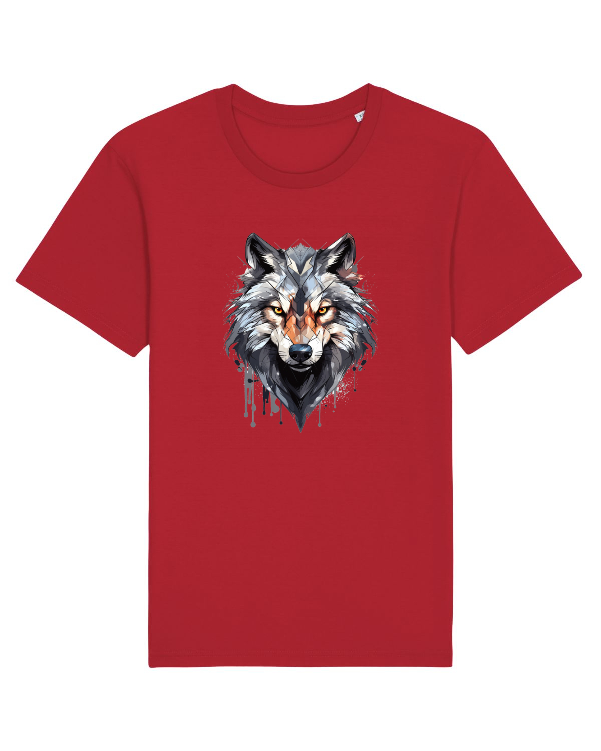 Tricou mânecă scurtă Unisex Rocker Red