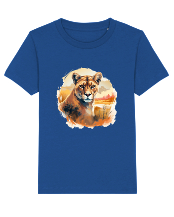 Lion Majorelle Blue