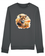 Lion Bluză mânecă lungă Unisex Rise