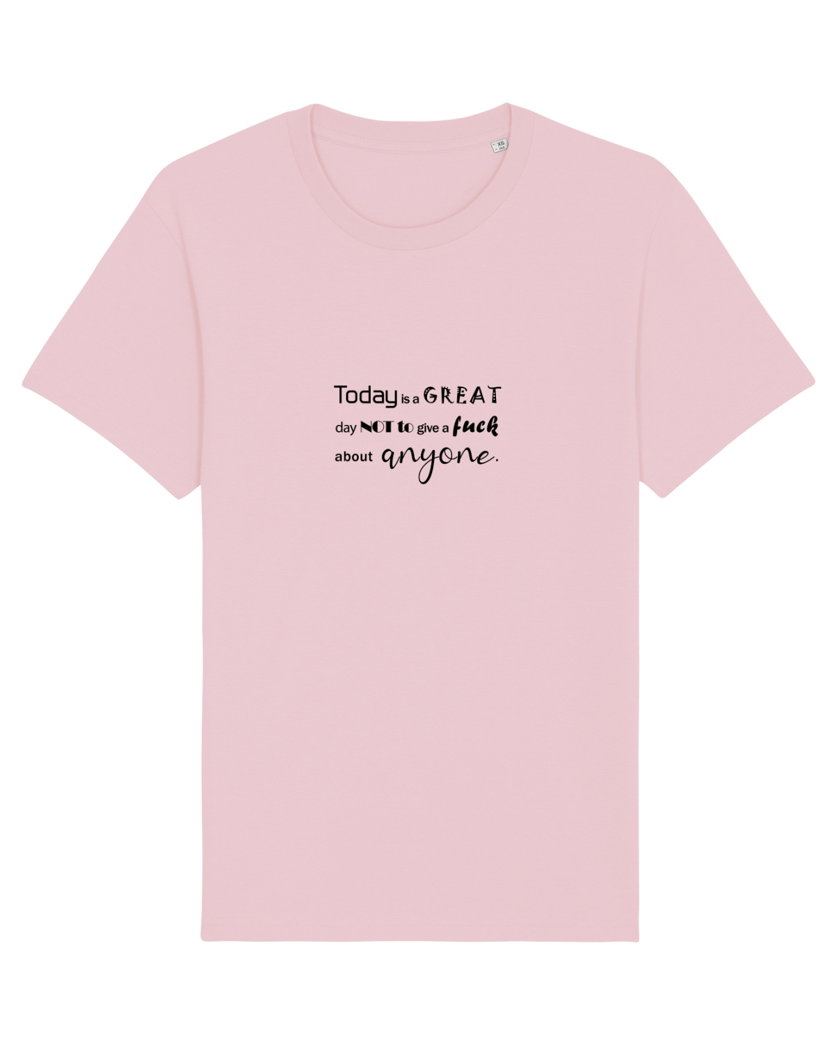 Tricou mânecă scurtă Unisex Rocker Cotton Pink