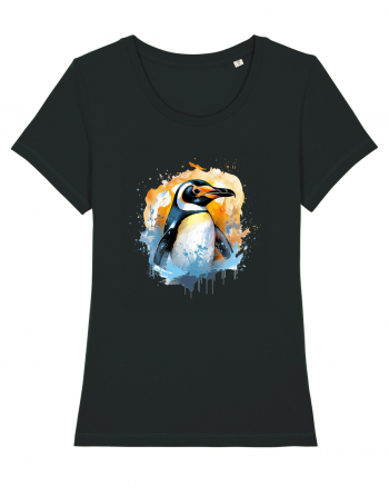 Penguin  splash Black