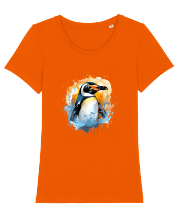 Penguin  splash Bright Orange