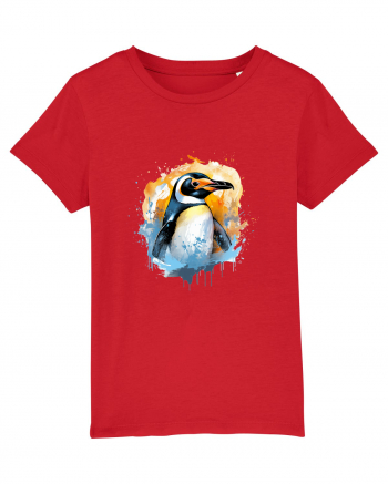 Penguin  splash Red