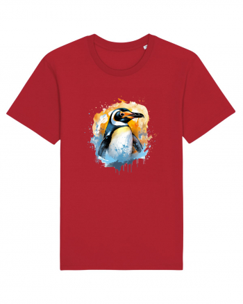 Penguin  splash Red