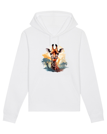Savana Giraffe  White