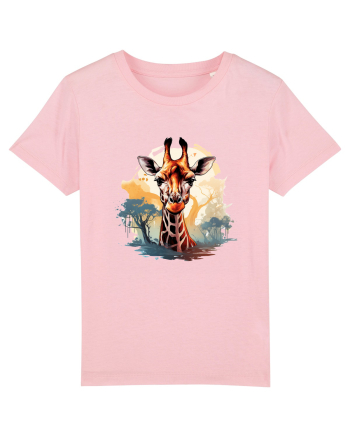Savana Giraffe  Cotton Pink