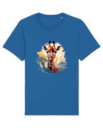 Savana Giraffe  Royal Blue