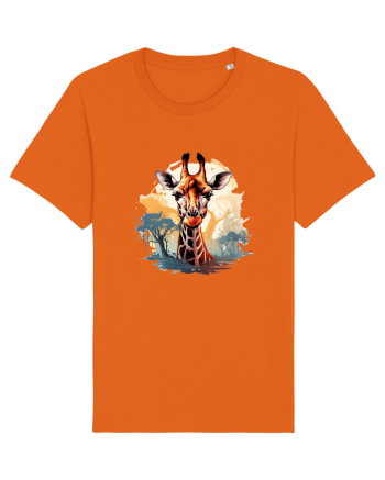 Savana Giraffe  Bright Orange