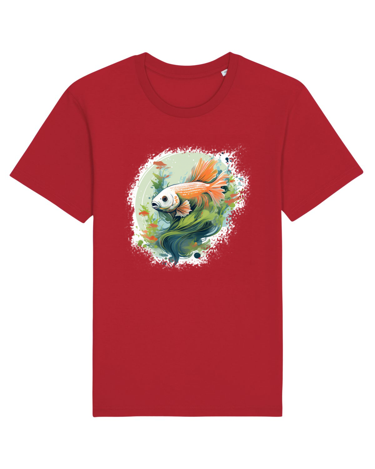 Tricou mânecă scurtă Unisex Rocker Red