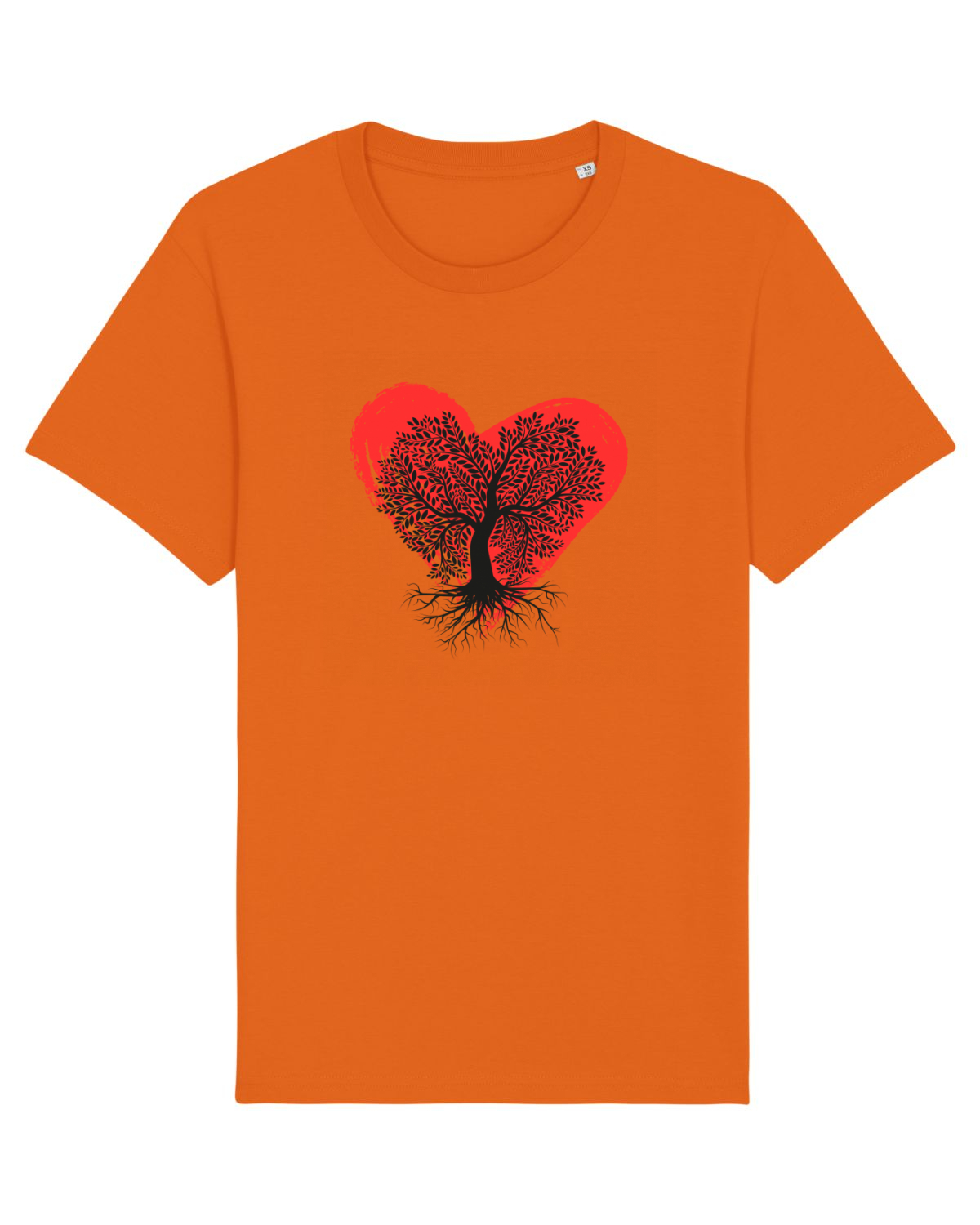 Tricou mânecă scurtă Unisex Rocker Bright Orange