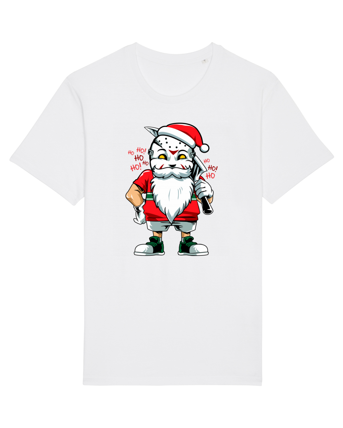 Tricou mânecă scurtă Unisex Rocker White