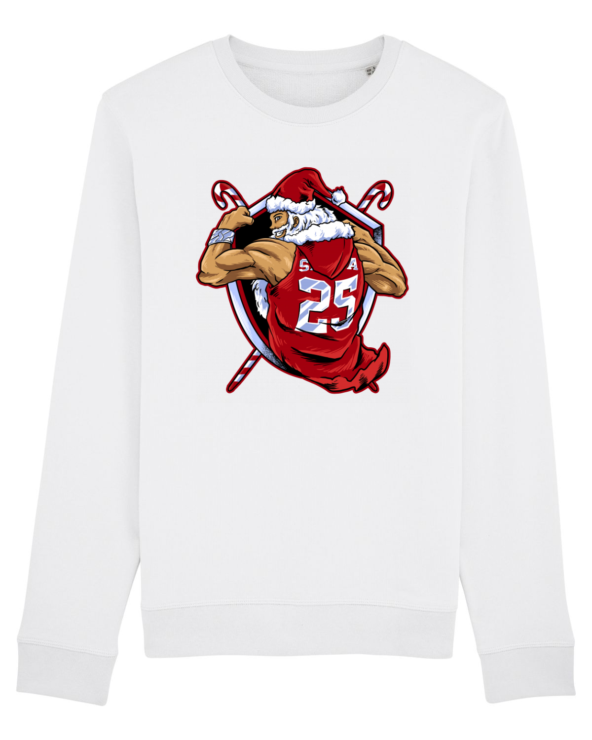 Bluză mânecă lungă Unisex Rise White