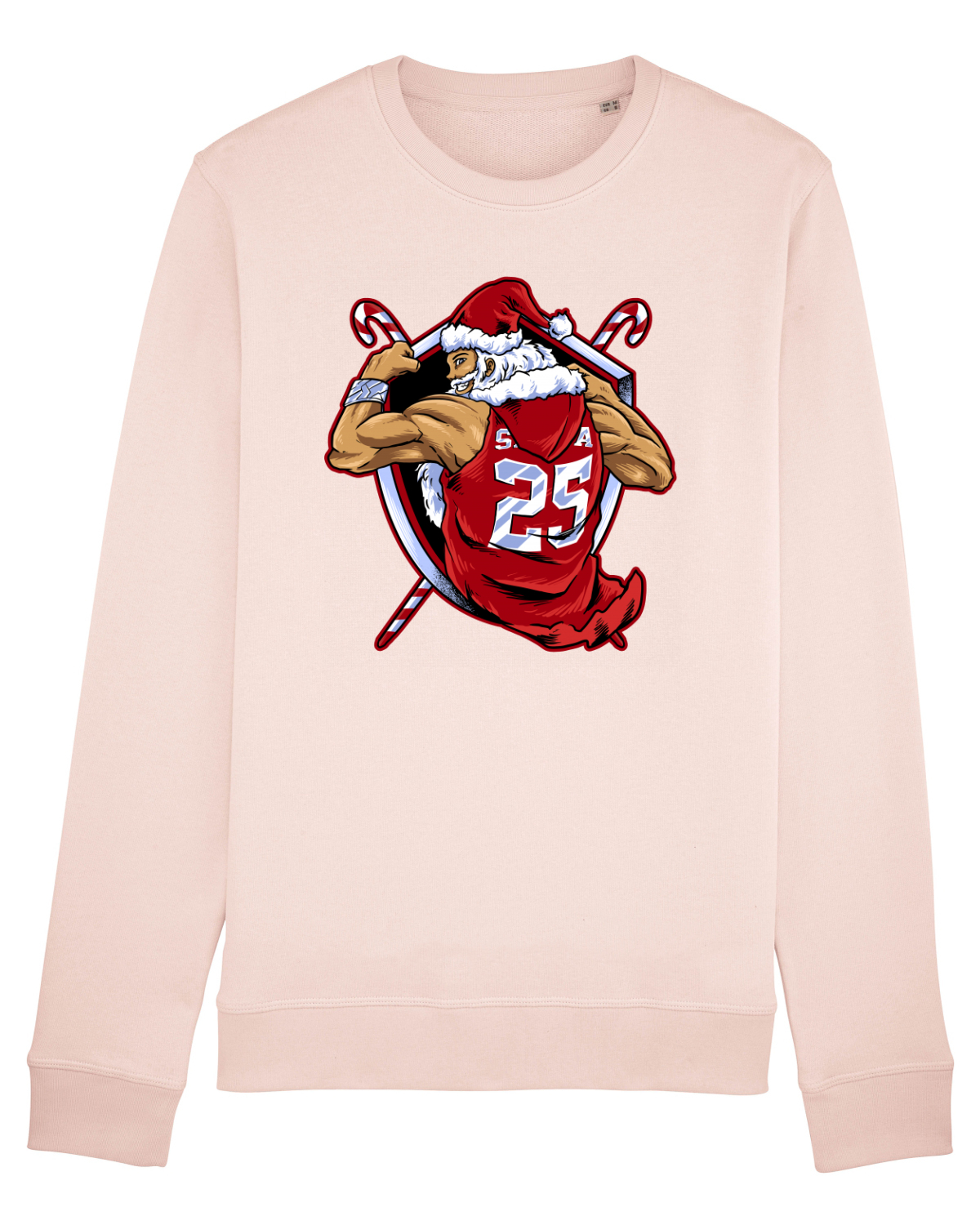 Bluză mânecă lungă Unisex Rise Candy Pink