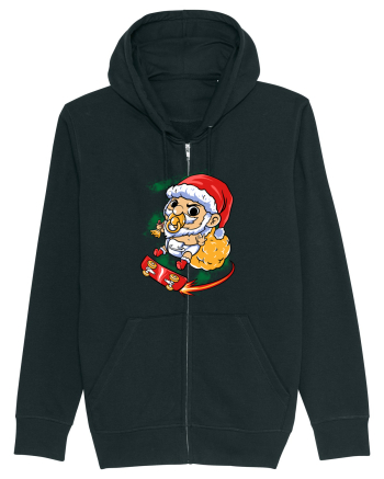 BABY SANTA SKATEBOARDER Black