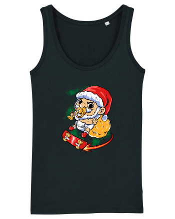 BABY SANTA SKATEBOARDER Black