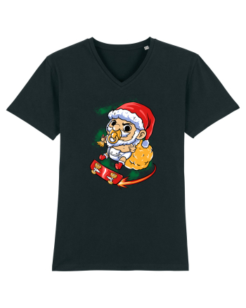 BABY SANTA SKATEBOARDER Black