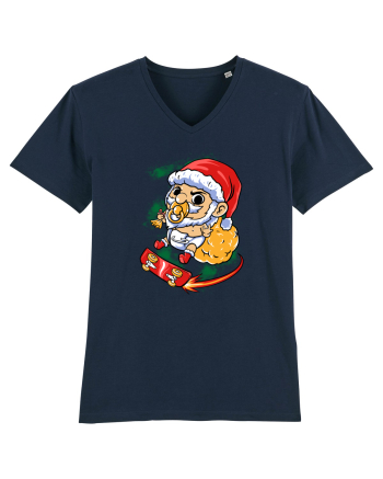 BABY SANTA SKATEBOARDER French Navy
