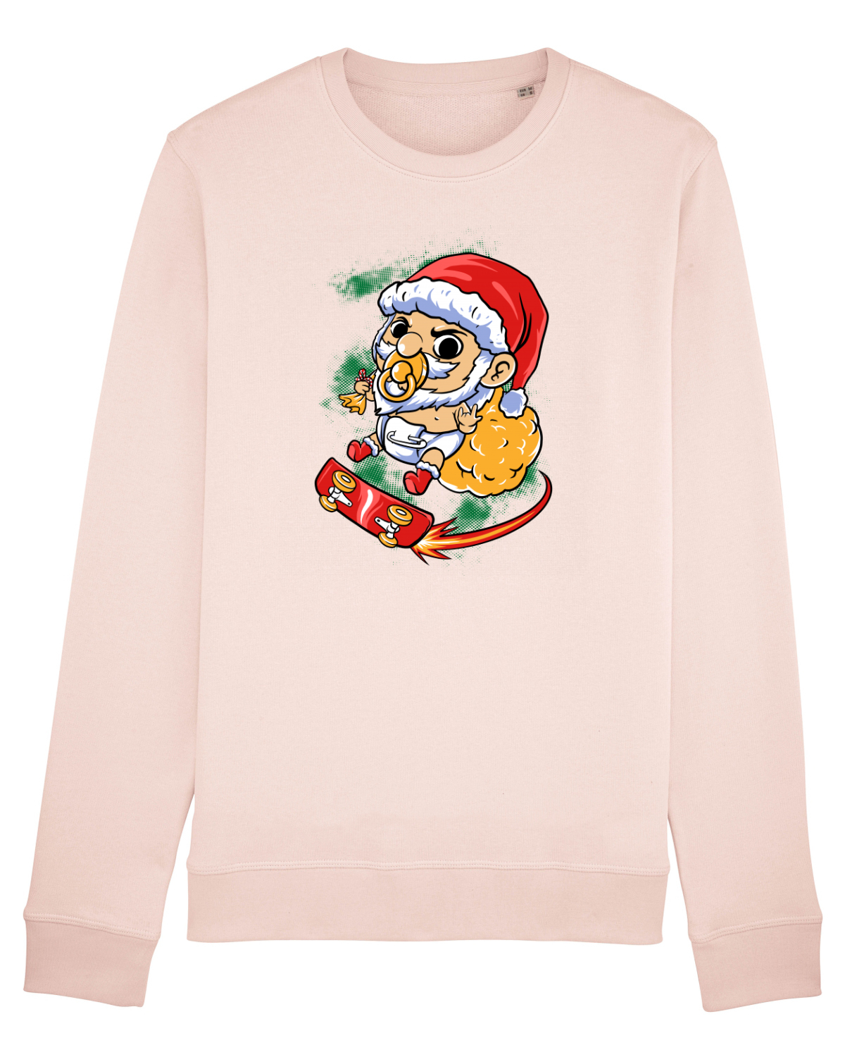 Bluză mânecă lungă Unisex Rise Candy Pink